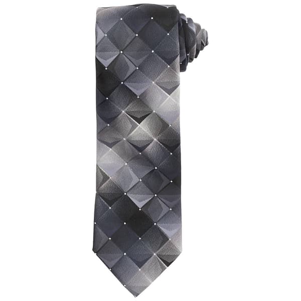 Mens Van Heusen® Block Geometric XL Tie - image 