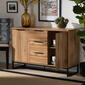Baxton Studio Reid Modern 2 Drawer Sideboard Buffet - image 8