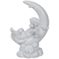 Northlight Boy Cherub Resting on Crescent Moon Statue - image 2