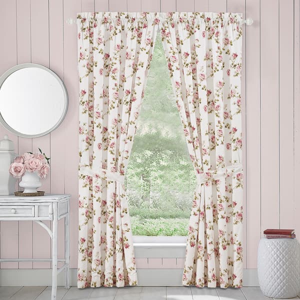 Royal Court Rosemary Rod Pocket Curtain Panels - image 