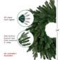 Northlight Real Touch™ Pre-Lit Grande Spruce Christmas Wreath - image 5