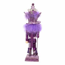 Kurt S. Adler 16in. Hollywood Nutcrackers Purple King