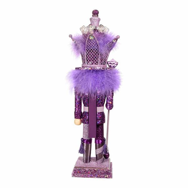 Kurt S. Adler 16in. Hollywood Nutcrackers Purple King