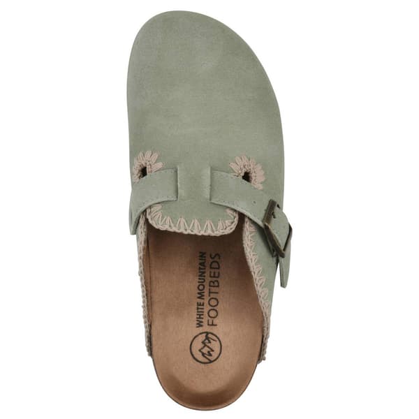 Womens White Mountain Bendees Clogs