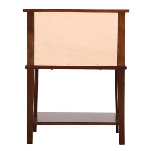Passion Furniture Newton 2-Drawer Nightstand