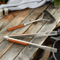 BergHOFF 2pc. Stainless Steel BBQ Tongs & Brush Set - image 1
