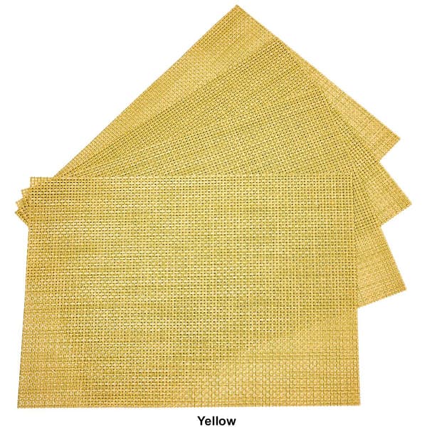 Longport Woven Vinyl Placemats - Set of 4