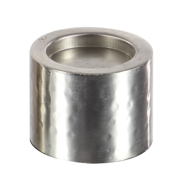 9th & Pike&#174; Silver Hammered Metal Candle Holders - Set of 3