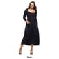 Womens 24/7 Comfort Apparel Empire Waist Pocket Maxi Dress - image 6