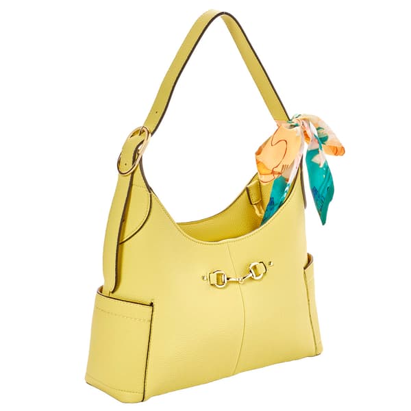 DS Fashion Scarf Accent Shoulder Bag