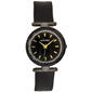 Womens Ellen Tracy Gunmetal Faceted Bezel Watch - ET5424GU - image 1