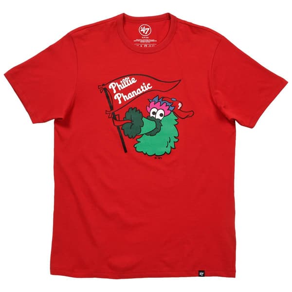 Mens '47 Brand Phillie Phanatic Face Short Sleeve Tee - image 