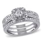 Loveblooms&#40;tm&#41; 1/2ctw. Diamonds Bridal Ring Set - image 1