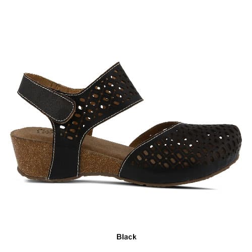 Womens L`Artiste by Spring Step Poppiri Slingback Wedge Sandals