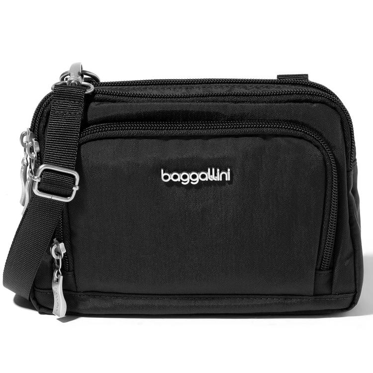 Baggallini Triple Zip with Front Wallet