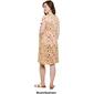 Womens Due Time Short Sleeve Ditsy Floral Maternity Dress - image 2