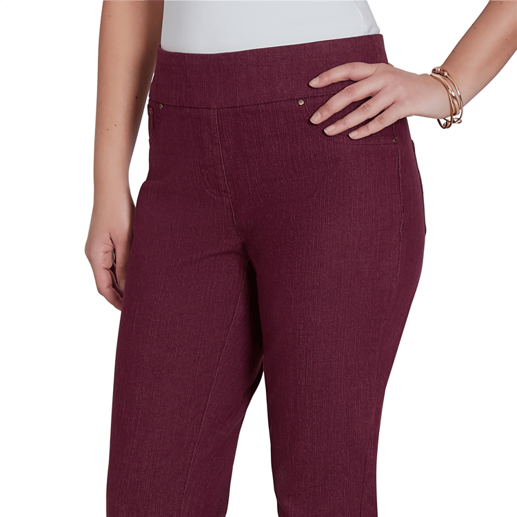 Petite Ruby Rd. Seasonal Key Items Extra Stretch Pull On Jeans