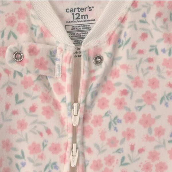Baby Girl (NB-9M) Carter''s® Interlock Floral Sleeper
