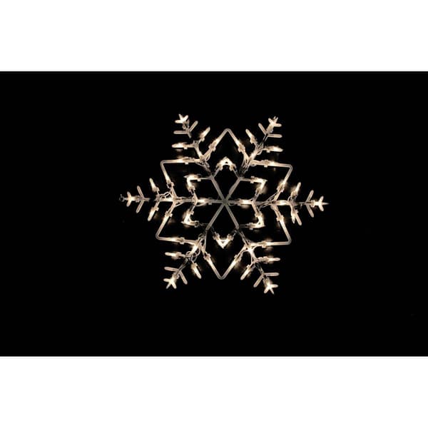 Northlight Seasonal Lighted Snowflake Window Decor