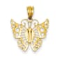 Gold Classics&#40;tm&#41; 14kt. Yellow-Gold Butterfly Pendant - image 1