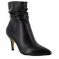 Womens Bella Vita Danielle Ruched Leather Ankle Boots - image 1