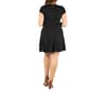 Plus Size 24/7 Comfort Apparel Short Sleeve A-Line Dress - image 3