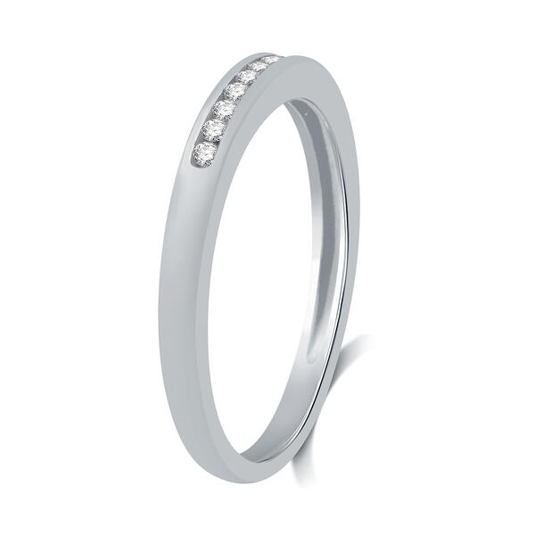 Endless Affection&#8482; 10kt. White Gold 1/10ctw. Wedding Band