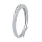 Endless Affection&#8482; 10kt. White Gold 1/10ctw. Wedding Band - image 3