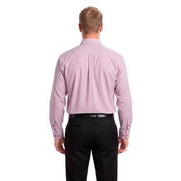 Mens Tom Baine Regular Fit Performance Dress Shirt - Red/White