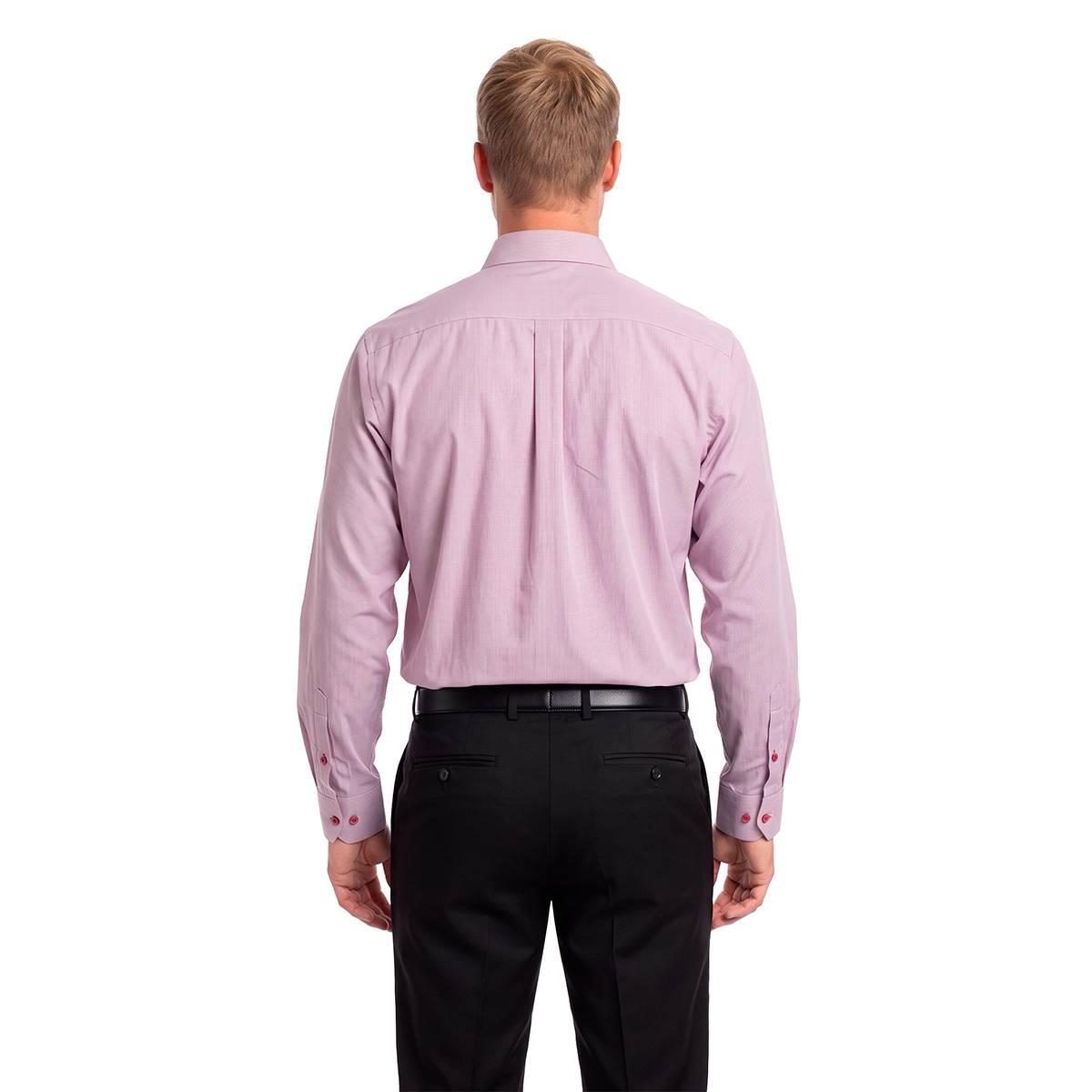 Mens Tom Baine Regular Fit Performance Dress Shirt - Red/White