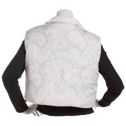 Juniors No Comment Reversable Camo to Solid Puffer Vest