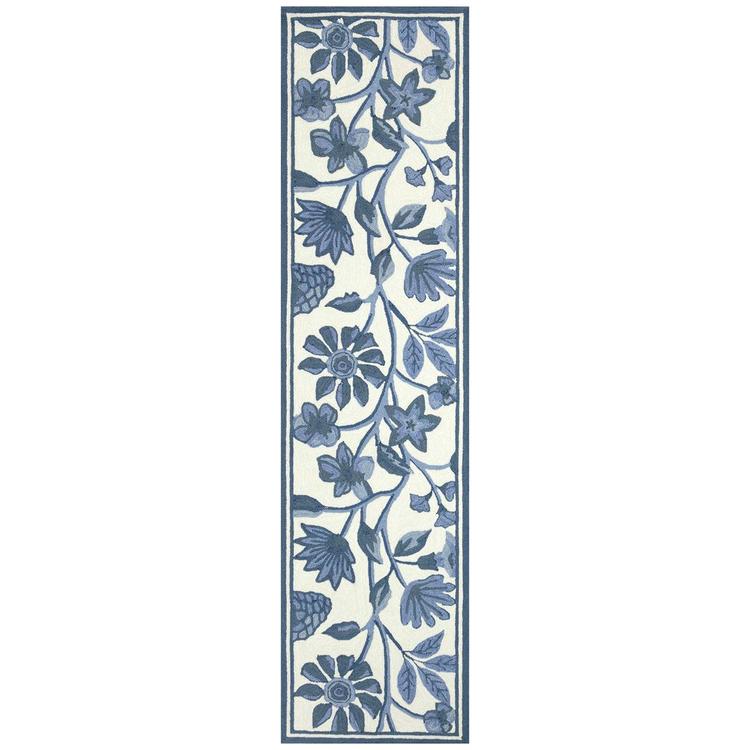 Liora Manne Capri Floral Vine Rectangular Runner