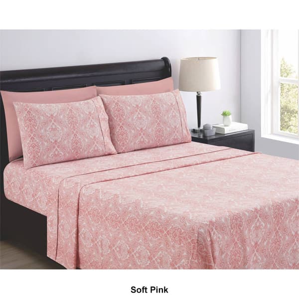 Spirit Linen Home™ Paisley Microfiber Sheet Set