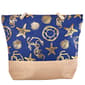Renshun Metallic Nautical Beach Tote - image 4