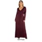 Plus Size 24/7 Comfort Apparel Maxi Dress With Waist Tie - image 4