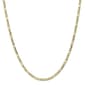 Gold Classics&#8482;10kt. 3.5mm Semi-Solid Figaro Chain Bracelet - image 2