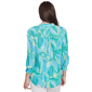 Petite Ruby Rd. Paradise Cove Abstract Tropical Button Front - image 2