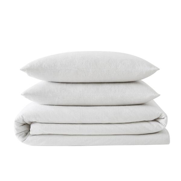 London Fog Herringbone Duvet Cover Set - image 