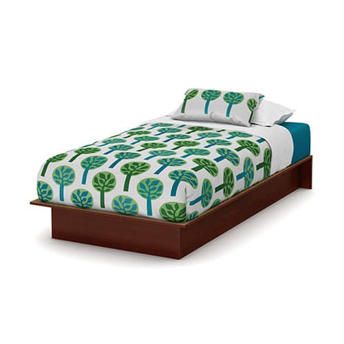 South Shore Libra Twin Platform Bed - Royal Cherry