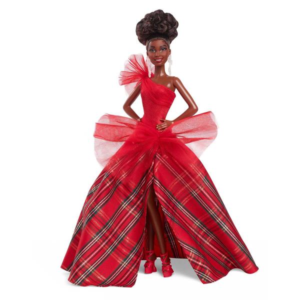 Barbie(R) 12in. African American Holiday 2024 Doll