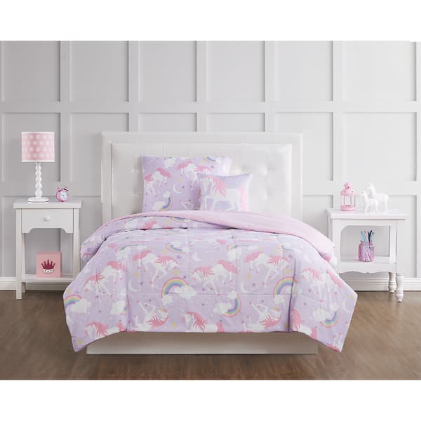 My World Rainbow Unicorn Comforter Set - image 