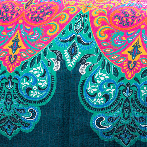 Lush Décor® Boho Chic Quilt Set - Turquoise