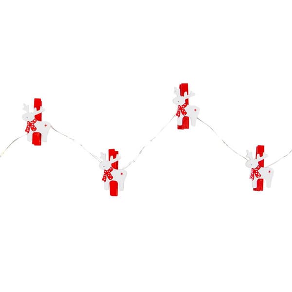 Northlight Seasonal 10ct. Mini Reindeer Christmas Fairy Lights