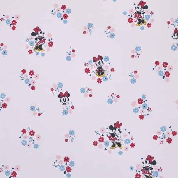 Disney Minnie Mouse Floral Fitted Crib Sheet