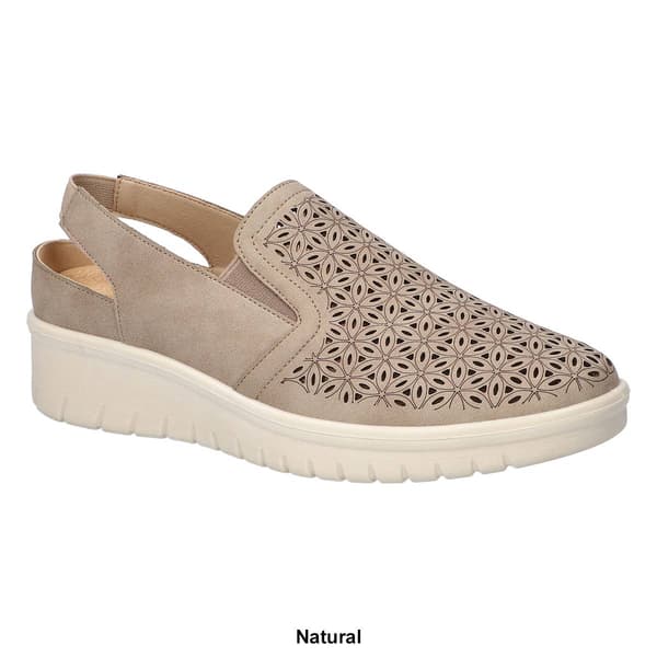 Womens Easy Street Petal Comfort Slingback Fashion Sneakers