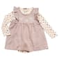 Baby Girl (12-18M) Rene Rofe(R) Marled Terry Jumper & Bodysuit - image 1