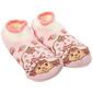Womens Fuzzy Babba Single Cuff Strawberry Shortcake Slipper Socks - image 1
