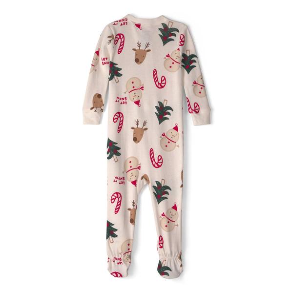 Baby Unisex (12-24M) Carter''s® Christmas Icon Footed Pajamas