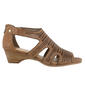 Womens Bella Vita Quinby Leather Chop Out Sandals - image 2