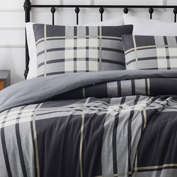 Truly Soft Milo Plaid Flannel Comforter Set